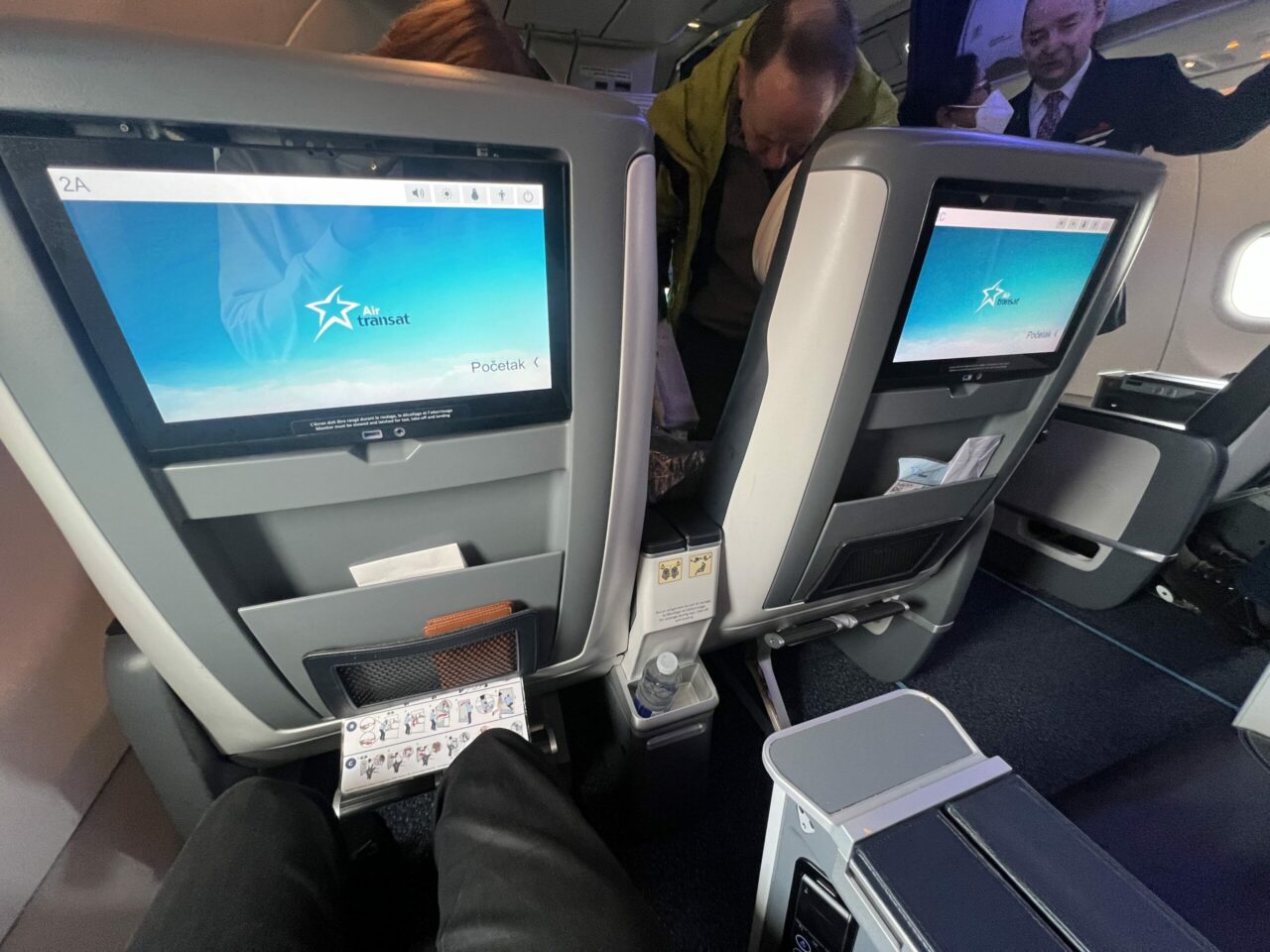 Flying to Canada? Is Air Transat's Premium Economy the Way to Fly? - Part 1  - Turning left for less
