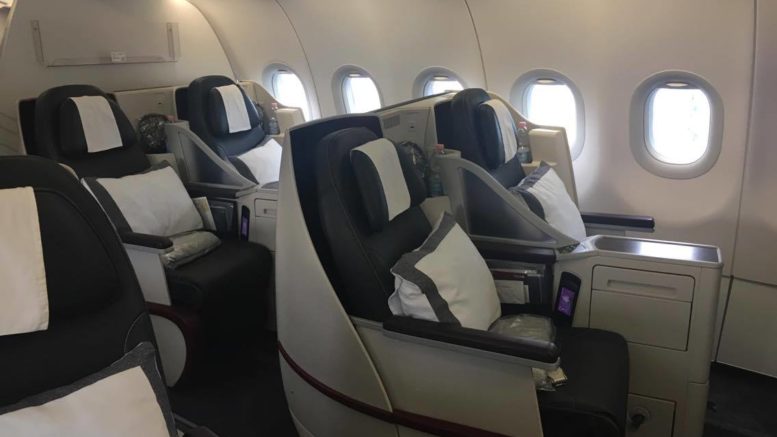 Qatar Airways A319 Business Class Review Turning Left For Less