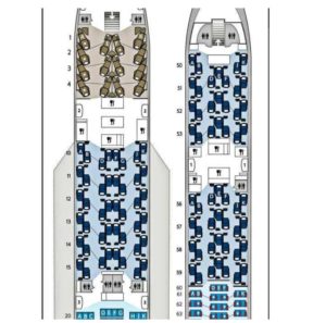 British Airways A380 Club World upper deck Review - Turning left for less