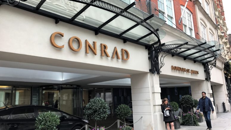 Conrad Hotel London St James Review Turning Left For Less