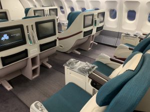 Aer Lingus A330 business class review - cheap but not cheerful ...