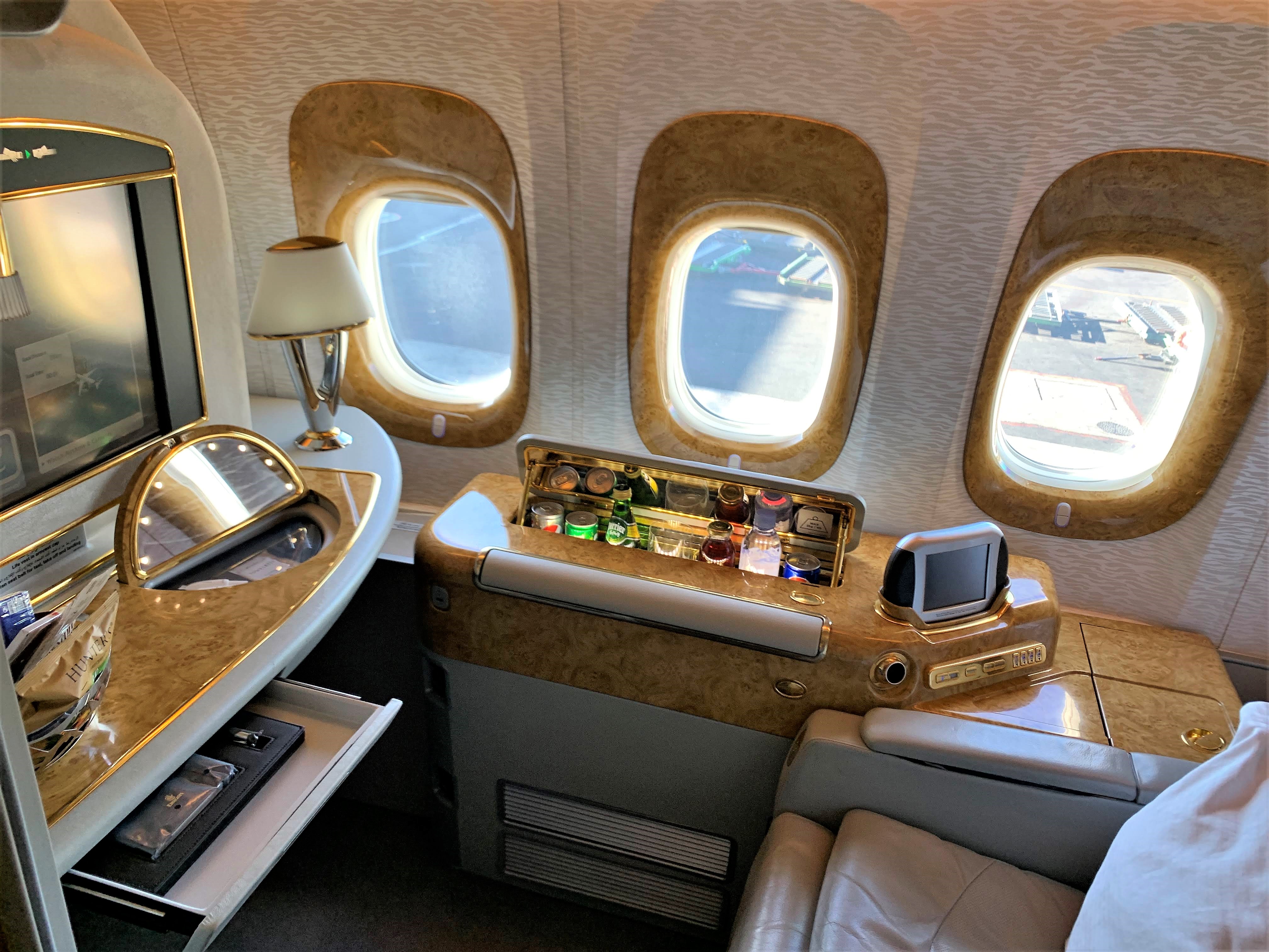 Emirates 777 First Class Review Turning Left for Less