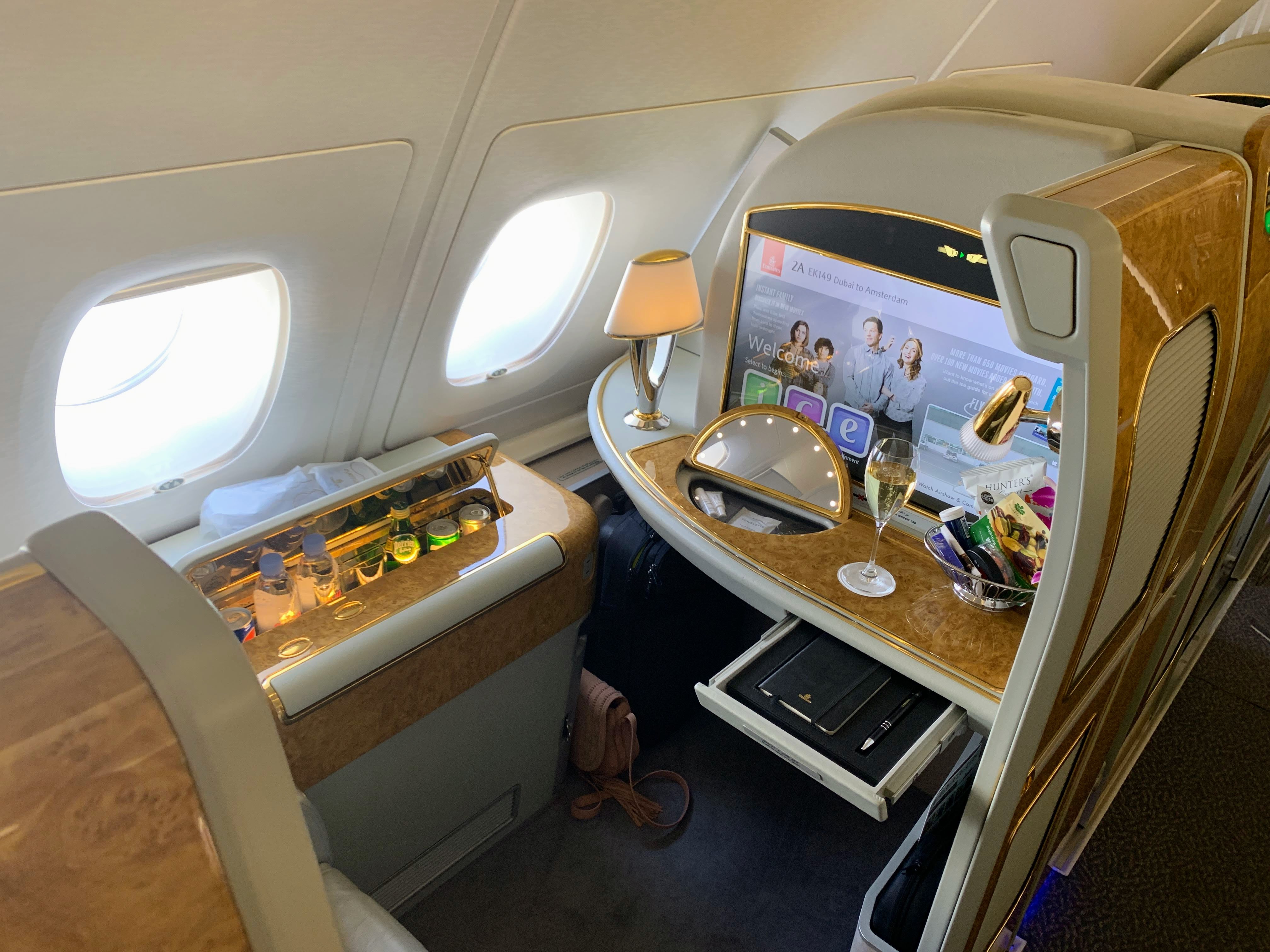 Emirates A380 First Class Review | Turn Left for Less