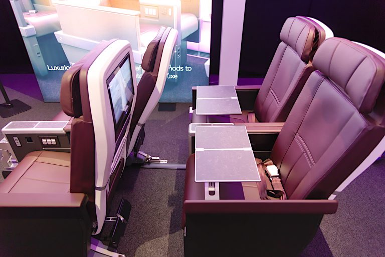 Virgin Atlantic Unveil Their New A350 Upper Class And Premium Economy Seats Turning Left For Less 3178