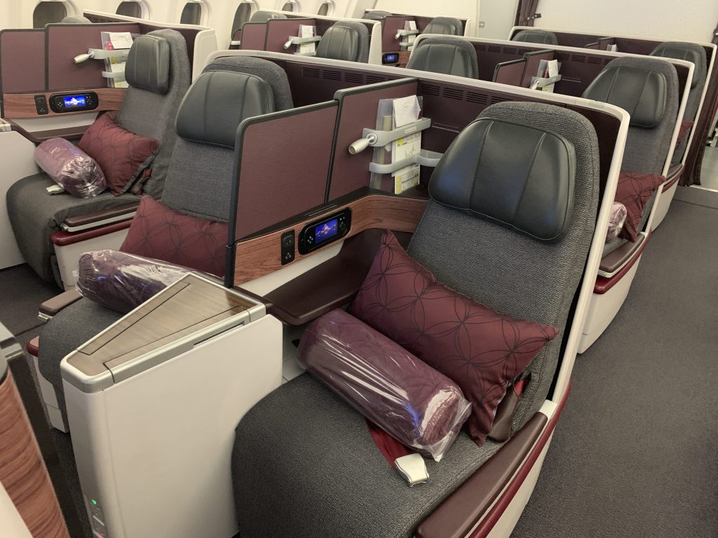 Qatar Airways A330-200 Business Class Review With The Entire Cabin