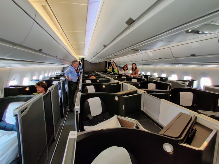 It's finally here - a first look at British Airways A350 with new Club ...