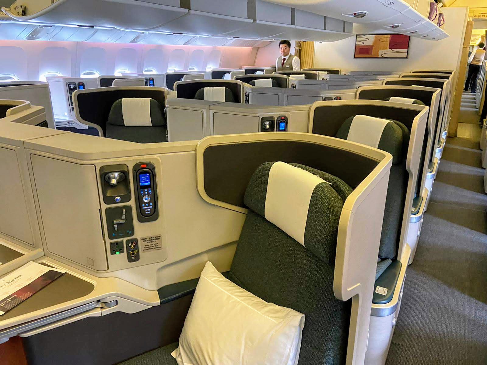 Four Cathays In 4 Days.....Cathay Pacific Business Class review London ...