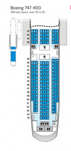 British Airways B747 World Traveller (economy) review London to New ...