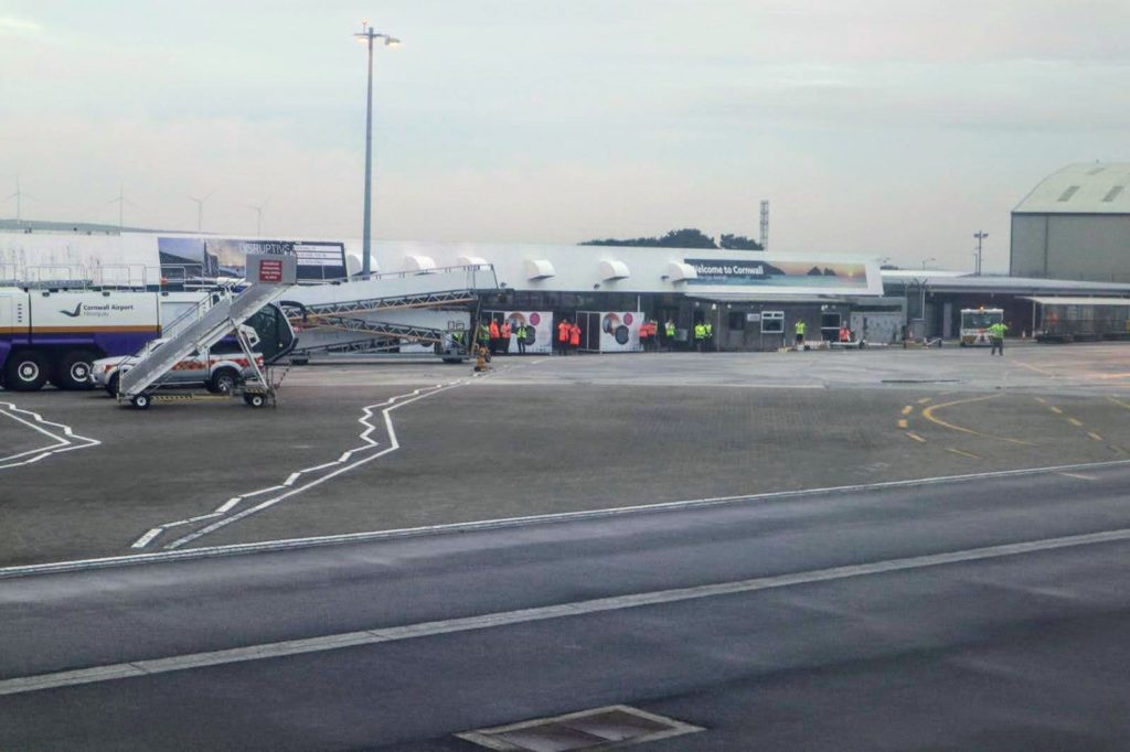 What's travel like now? British Airways inaugral flight to Newquay in ...