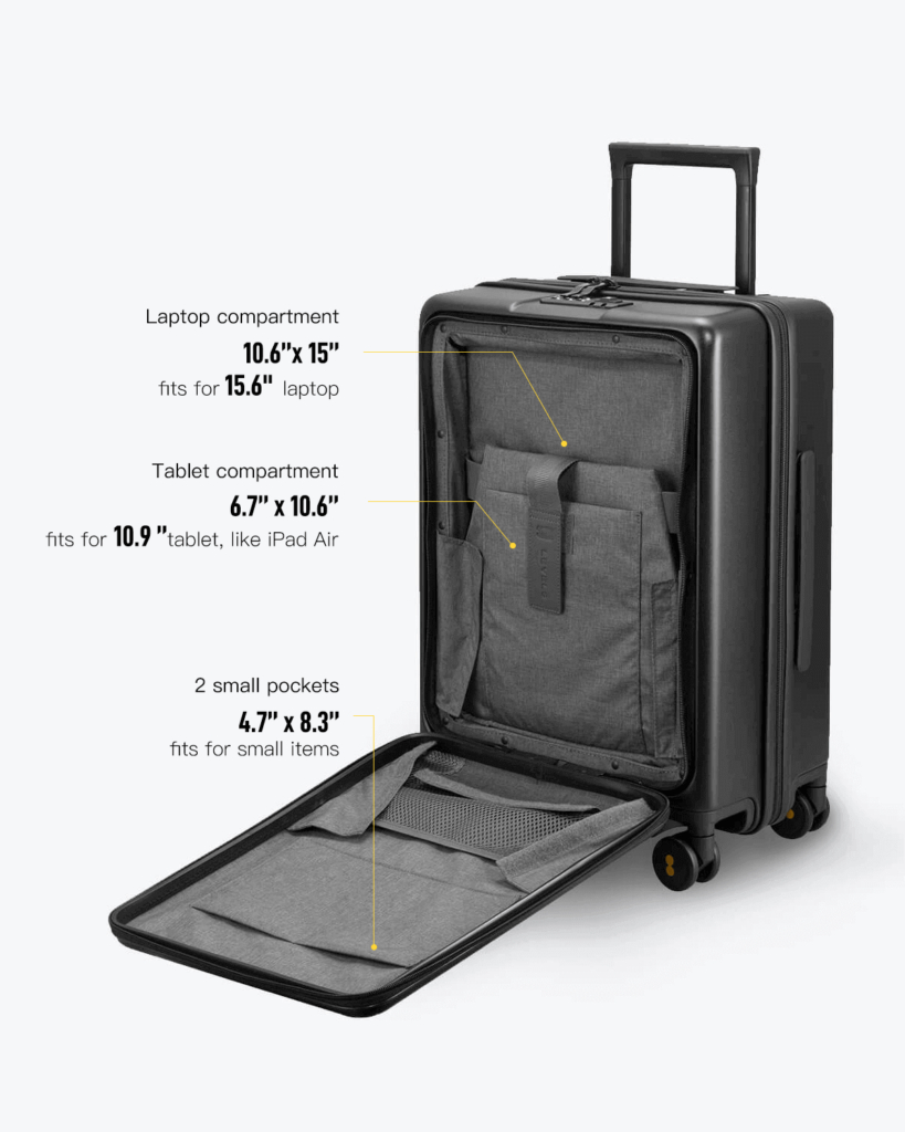 Luggage review: Level 8 Road Runner carry on and Elegance matt ...