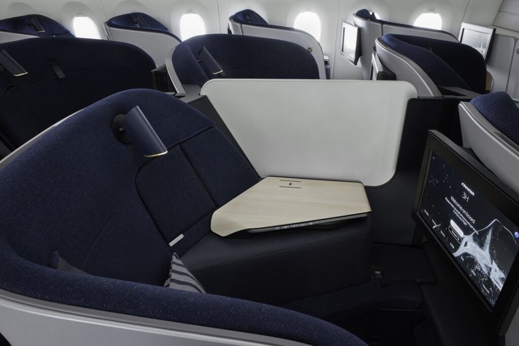 NEWS: Finnair unveils their new business class for long haul - Turning ...