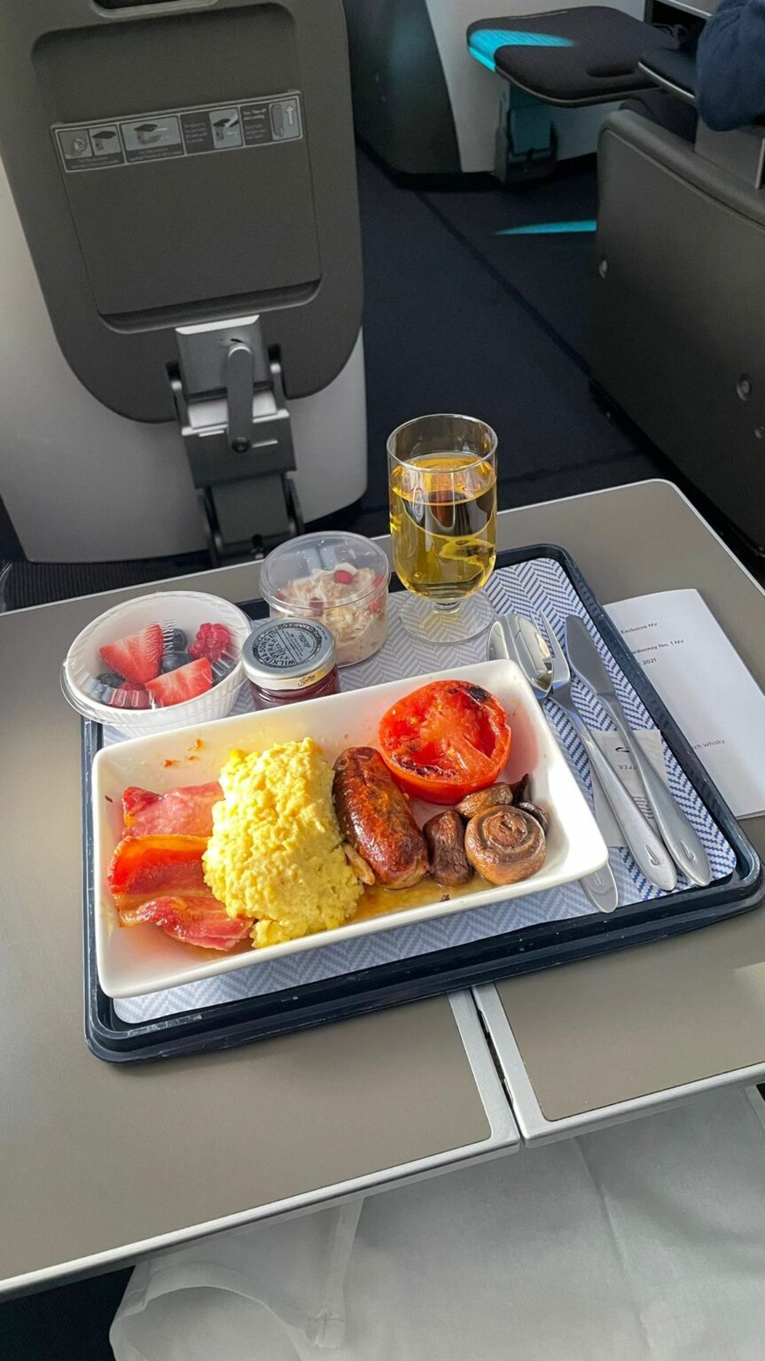 What to expect from new British Airways Club Europe meals and catering ...