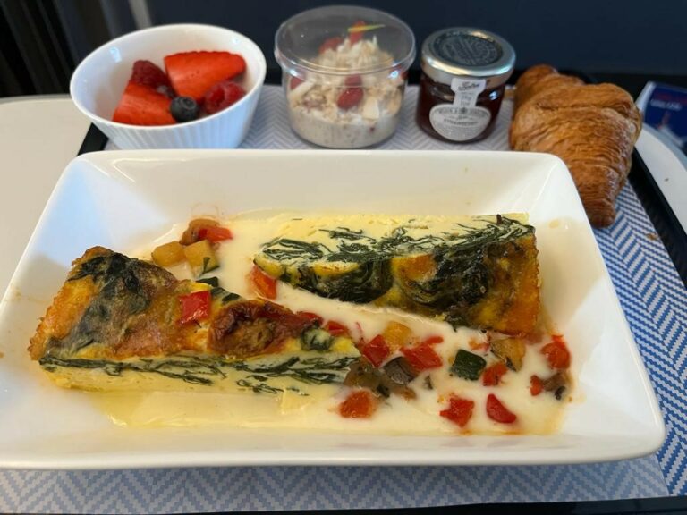 What To Expect From New British Airways Club Europe Meals And Catering