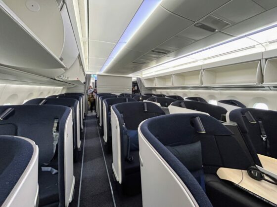 REVIEW: Finnair A350 new Air Lounge business class seat on short haul ...