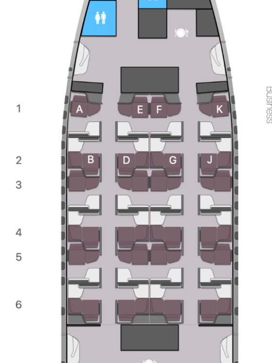 A Guide to Qatar Airways business class seats - which are the best ...