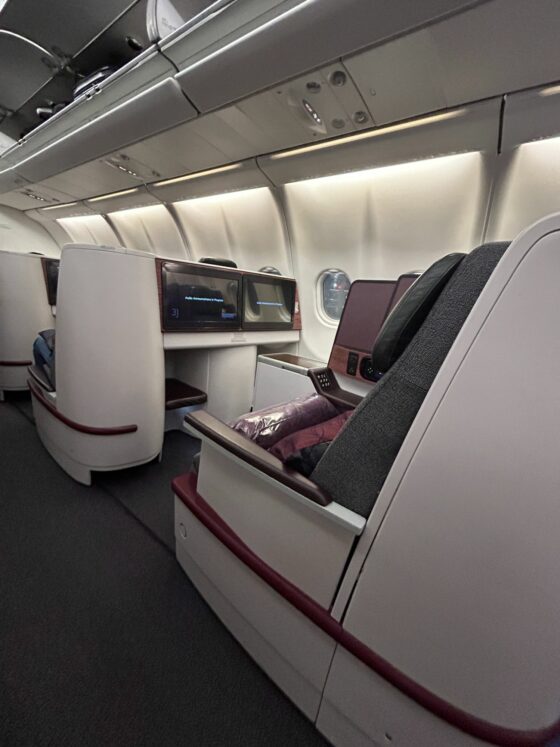 REVIEW: This isn't any short haul flight...this is a Qatar Airways ...