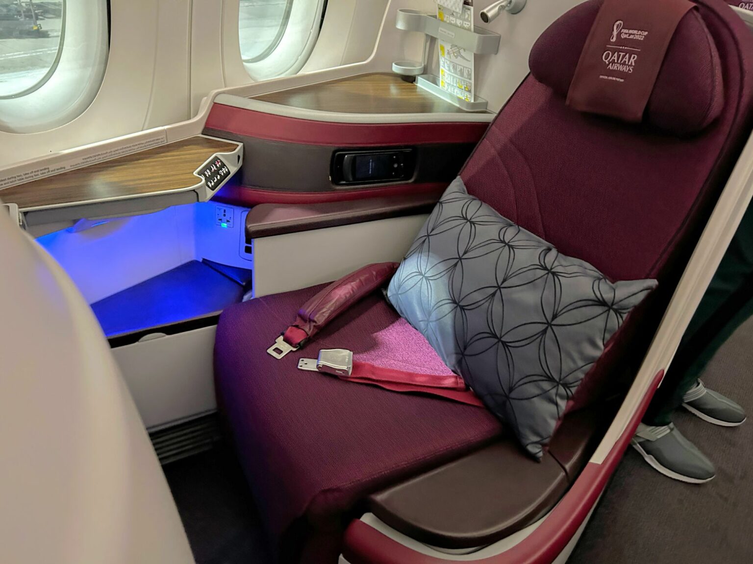 REVIEW: This isn't any short haul flight...this is a Qatar Airways ...