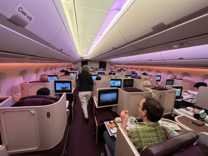 Disappointing - Thai Airways Royal Silk A350 Business Class Review ...